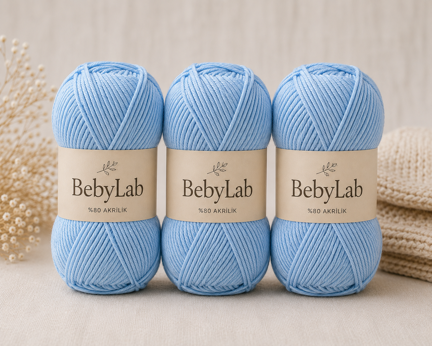 Bebylab Bebek Tulumu İplik Seti + Video Eğitimi