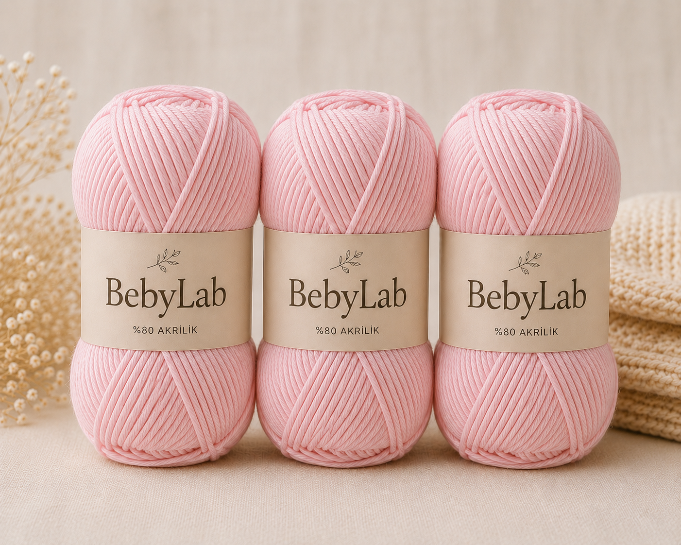 Bebylab Bebek Tulumu İplik Seti + Video Eğitimi