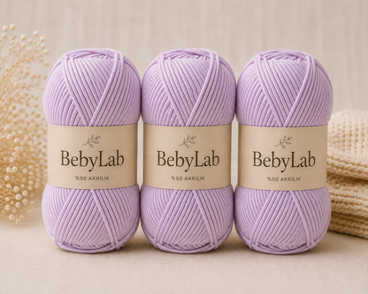 Bebylab Bebek Tulumu İplik Seti + Video Eğitimi